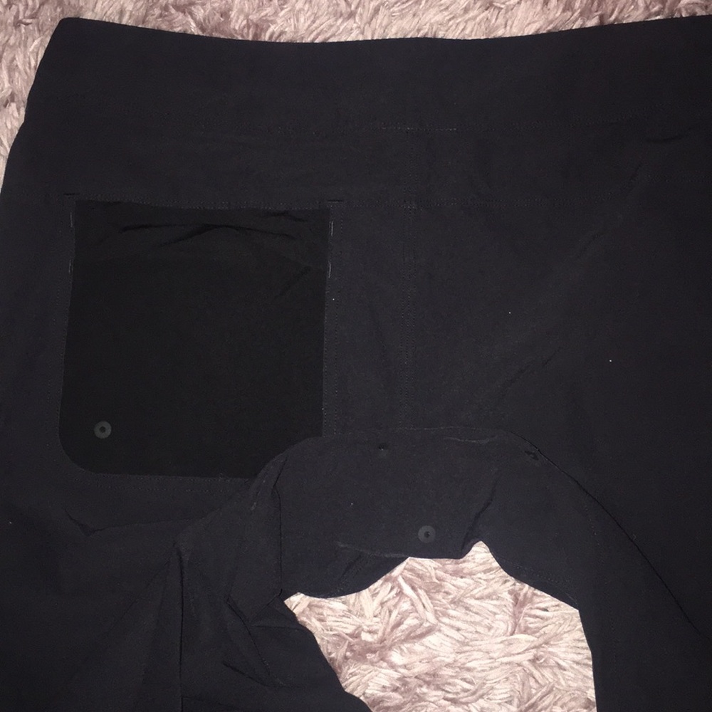 Lululemon Cropped Yoga Track Pants - Picture 5 of 6